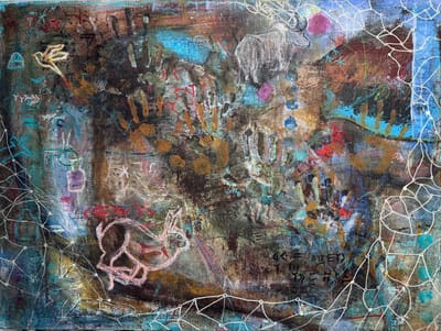 Strata Inscribed (A Cave Wall Painting)