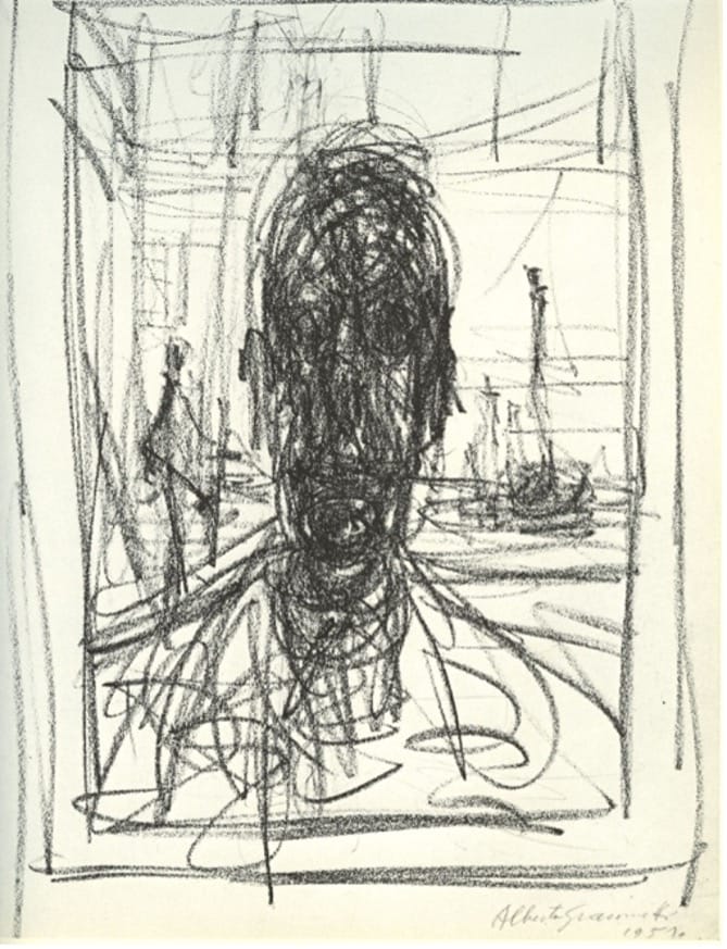Alberto Giacometti, Portrait, 1951